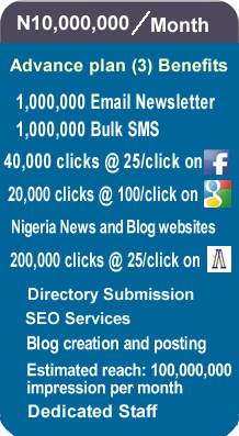Online20Advertisement Nigeria plan 10000000